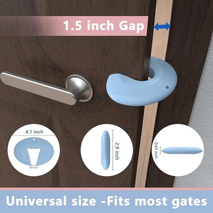 Silicone Door Pinch Guard and Door Slam Stopper, Durable Finger Pinch Guard - Image 6