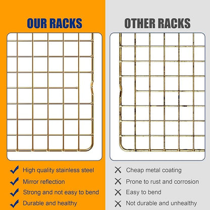 2PCS Cooling Racks for Cooking and Baking - Image 7