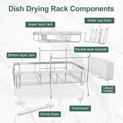 LIYI Dish Drying Rack, Large Dish Rack - Image 8