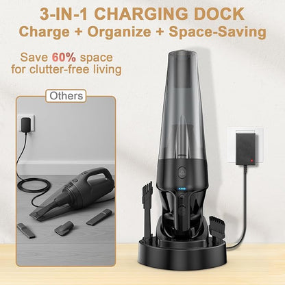 Handheld Vacuum Cordless Rechargeable - Image 4