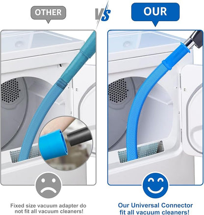 Sealegend Dryer Vent Cleaner Kit Vacuum Hose Attachment Compatible - Image 2