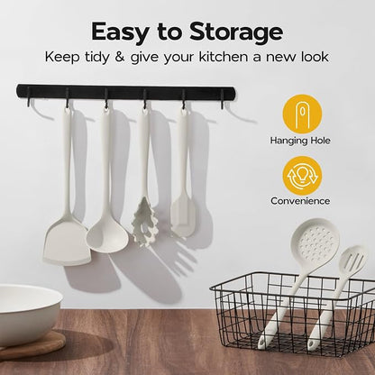 Onader Silicone Cooking Utensils Set, 6 Pieces Kitchen Utensils - Image 6