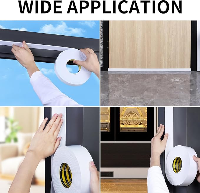 Single-Sided EVA Foam Tape Single-Sided Sealing Strip Foam Pad Sponge Tape - Image 6