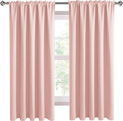 DWCN Blackout Curtains for Living Room Thermal Insulated, Energy Saving & Noise - Image 9