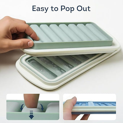 Lily's Home Flexible Silicone Ice Cube Tray - Image 4