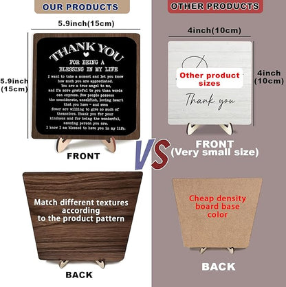Rustic Coffee & Tea Bar Decor Sign, Funny Wooden Plaque - Image 4