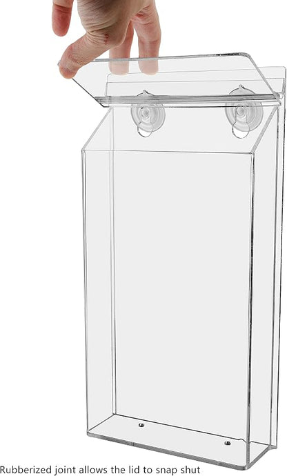 Suction Cup Outdoor Brochure Holder - Image 2