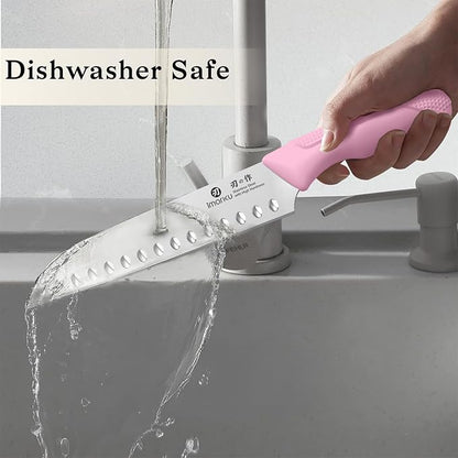 imarku Pink Kitchen Knife Set - Image 7