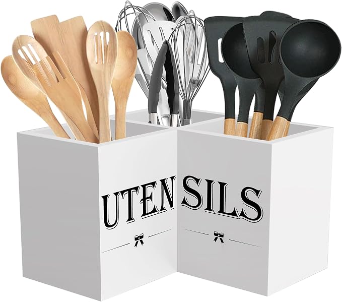 Suli Extra Large Kitchen Utensils Holder by Suli
