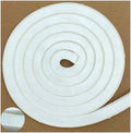 32 Ft Weather Stripping Self Adhesive Seal Strip Weatherstrip for Windows and Doors House Soundproofing(32ft x11/32 Backing x 9/16 Brush inch, White)