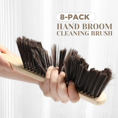 Tioncy 8 Pieces Wooden Dust Brush Bulk Hand Broom Bench Soft Bristle Cleaning - Image 4