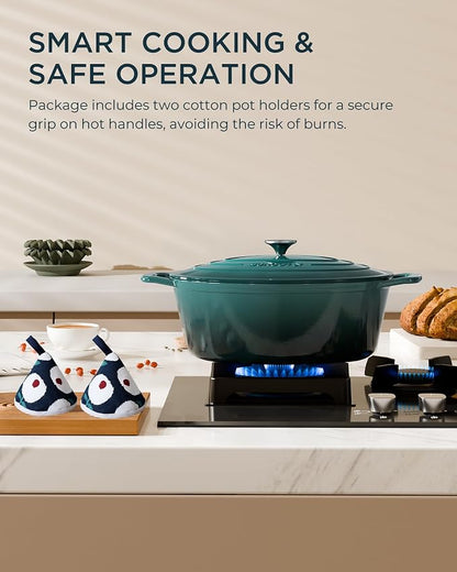 Enameled Cast Iron Dutch Oven - Image 8