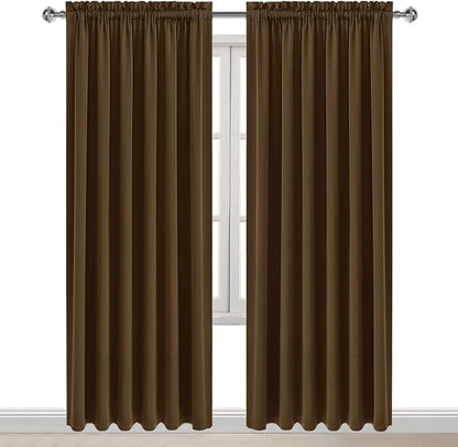 DWCN Blackout Curtains for Living Room Thermal Insulated, Energy Saving & Noise - Image 9