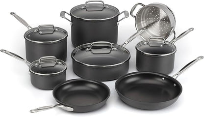 Cuisinart Chef's Classic™ Nonstick Hard Anodized Cookware 13 Piece Set by Cuisinart