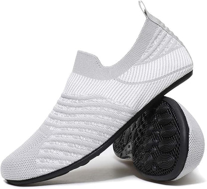 Adult Indoor House Slippers Socks Lightweight Non Slip Grip House Home Shoes by CanLeg