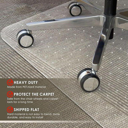 Azadx Heavy Duty Office Chair Mat - Image 4