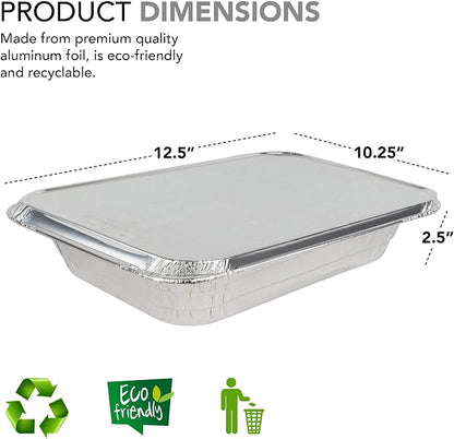 Stock Your Home 9x13 Aluminum Trays - Image 2