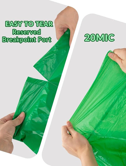 100 Count 100% Biodegradable and Compostable Trash Bags, 40-45 Gallon, 20 - Image 5