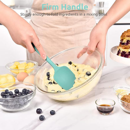 Heat Resistant Silicone Spoon Spatula: U-Taste 600ºF High Heat Flexible 11.38in - Image 5