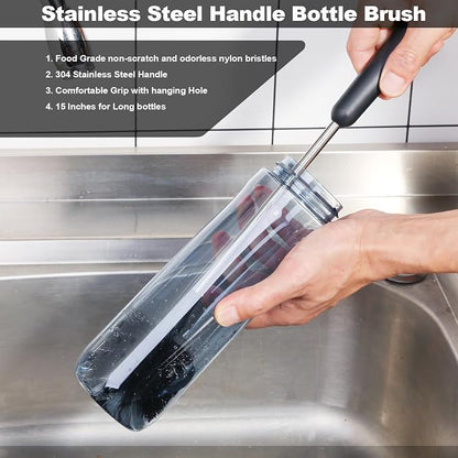 4 Pack Water Bottle Brushes - Image 2