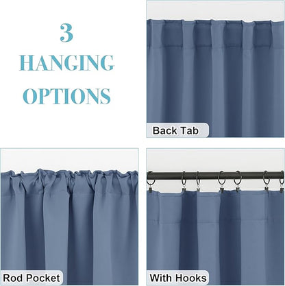 RYB HOME Small Window Curtains - Image 6