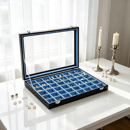 Stratalife Jewelry Organizer 48 Grid Jewelry Tray - Image 6