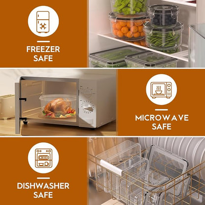 52 PCS Food Storage Containers - Image 4