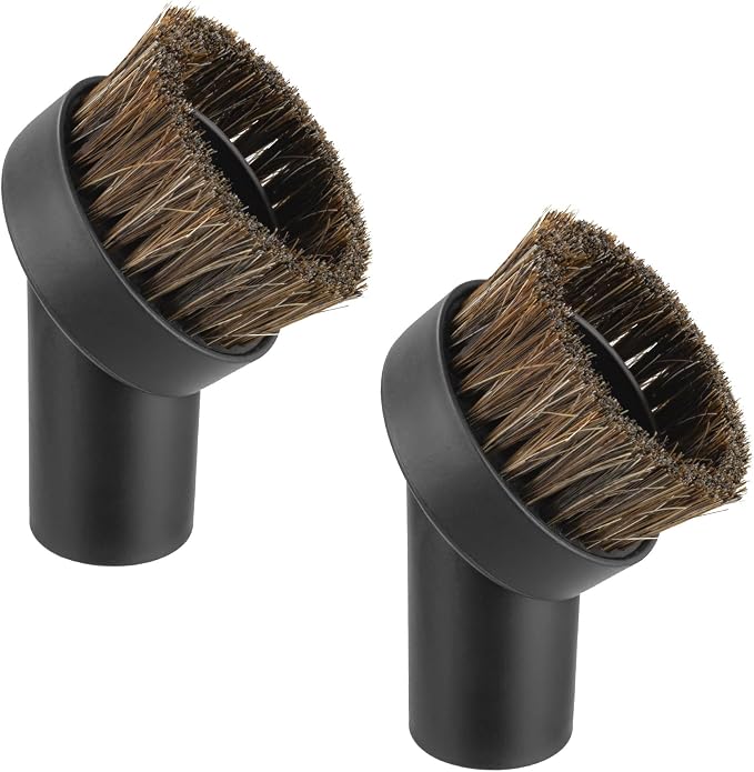 2Pcs 25mm Soft Horsehair Vacuum Dusting Brush, Universal Vacuum Brush - Image 9
