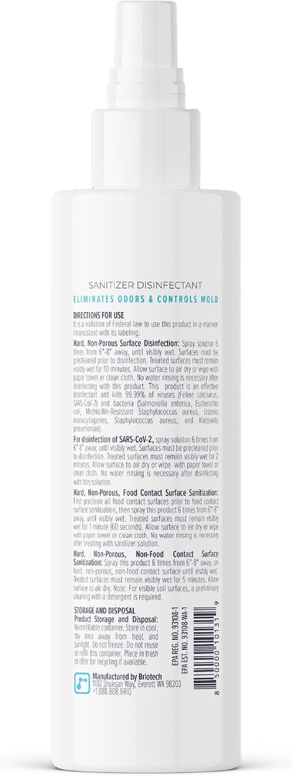 BRIOTECH Sanitizer Disinfectant Hypochlorous Spray, Kill 99.99% of Viruses & - Image 9