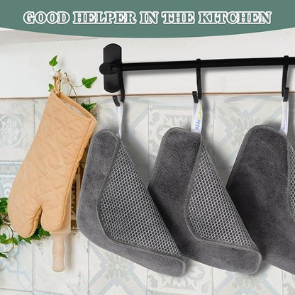 SINLAND Microfiber Dish Cloth for Washing Dishes Dish Washing Rags Best Kitchen - Image 6