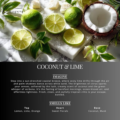 Coconut & Lime Carpet Freshener Powder Refill 36 oz | Powerful Odor Eliminator - Image 2