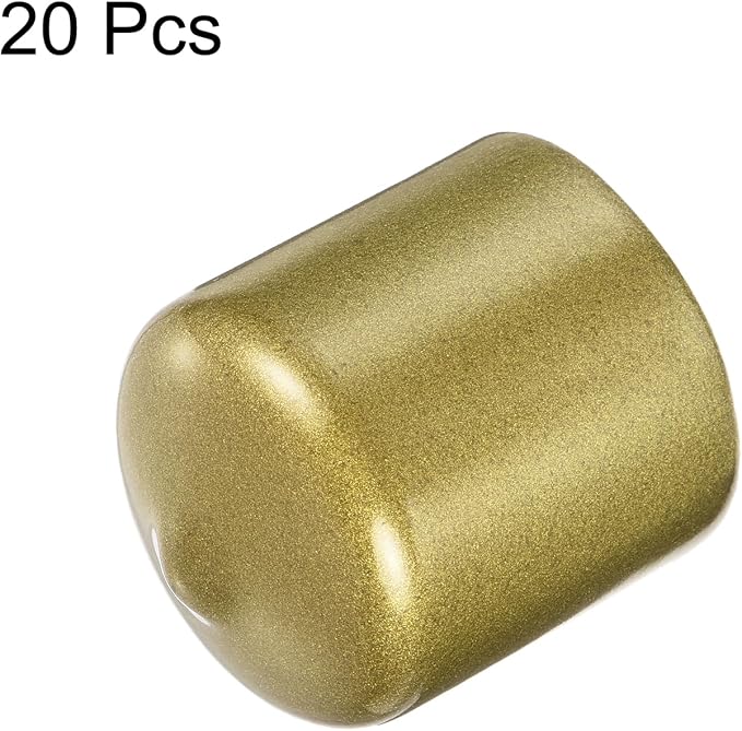 uxcell 20pcs Rubber End Caps 27mm ID Vinyl Round Tube Bolt Cap Cover Thread - Image 2