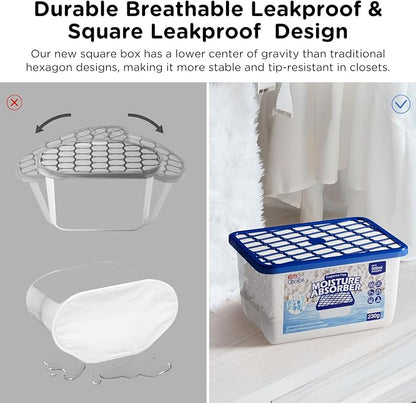 W&E Choice Moisture Absorbers, Portable Humidity Absorber Boxes - Image 4