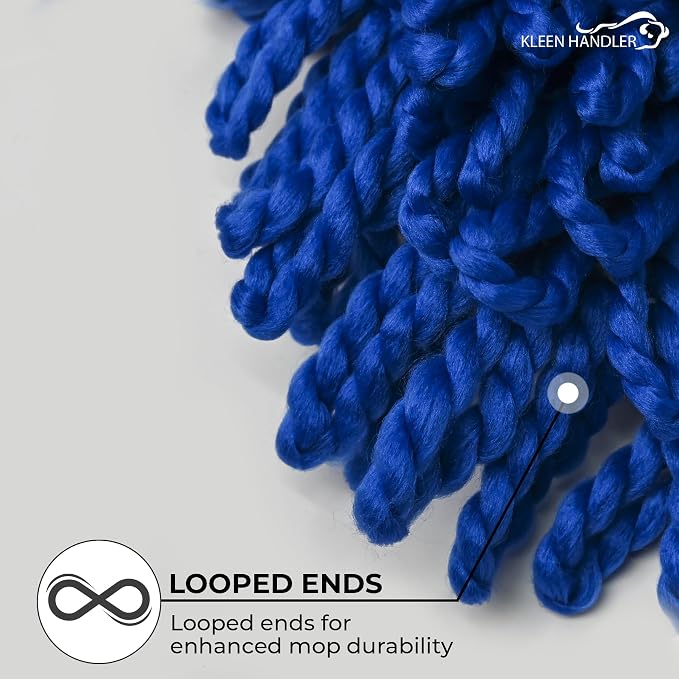 KLEEN HANDLER 24 Inch Microfiber Dust Mop Bulk Pack of 12, Medium Washable - Image 9