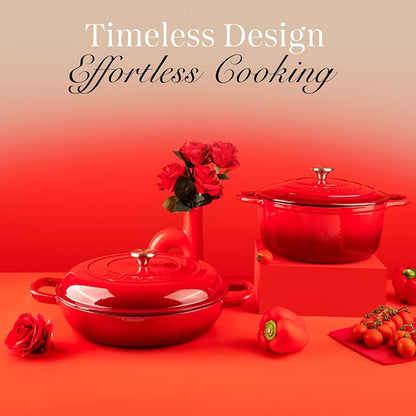 Shallow Cast Iron Casserole - Image 9