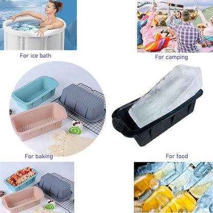 5Pcs Extra Large Ice Block Mold, Silicone Ice Block Molds - Image 4