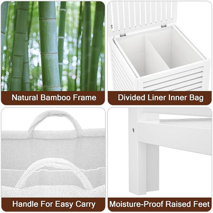 Homykic Bamboo Laundry Hamper - Image 6