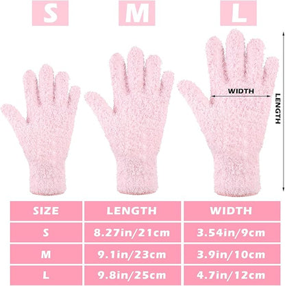 Patelai 3 Pairs Microfiber Plant Dusting Gloves Leaf Cleaning Gloves - Image 3