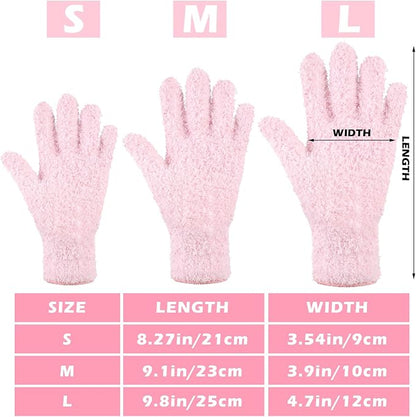 Patelai 3 Pairs Microfiber Plant Dusting Gloves Leaf Cleaning Gloves - Image 3