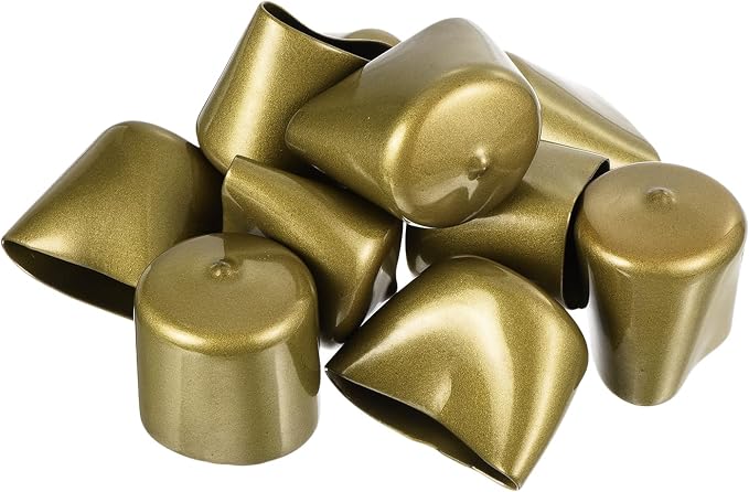 uxcell 20pcs Rubber End Caps 1 5/8" ID Vinyl Round Tube Bolt Cap Cover Thread - Image 4