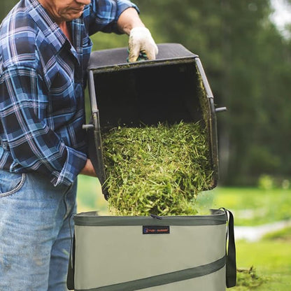 YUDI & GARDEN 46 Gallon Square Collapsible Yard Waste Containers｜Collapsible - Image 4