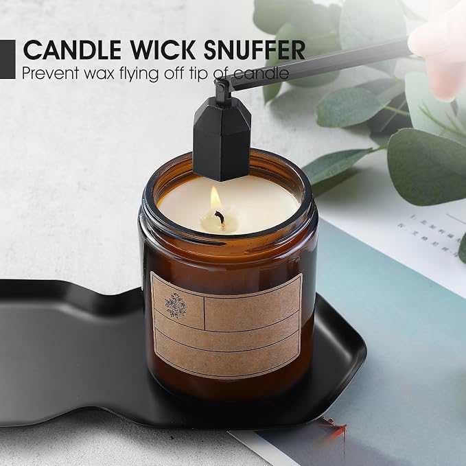 PATOISE 4 in 1 Candle Accessory Set, Wick Trimmer, Candle Snuffer, Wick Scoop - Image 3