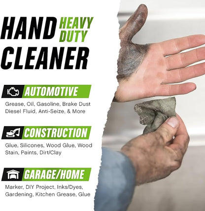 Grip Clean Heavy Duty Hand & Tool Cleaning Wipes – Waterless Hand Cleaner - Image 5
