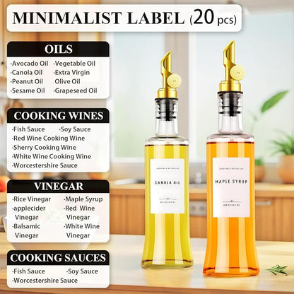 Olive Oil Dispenser Bottles for Kitchen - Image 5
