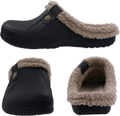 Beslip Classic Fur Lined Clogs Waterproof Winter Fuzzy Slippers - Image 2