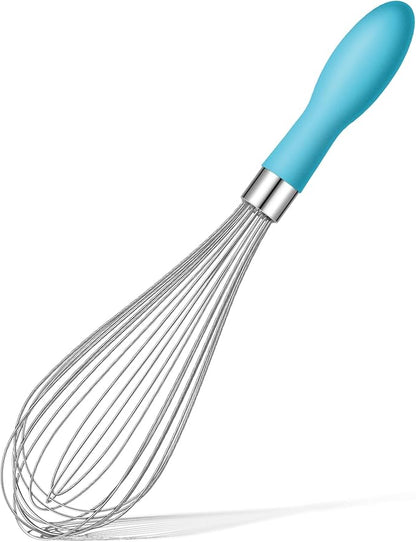 Rainspire 12-Inch Wire Whisk Stainless Steel, Balloon Whisks by Rainspire