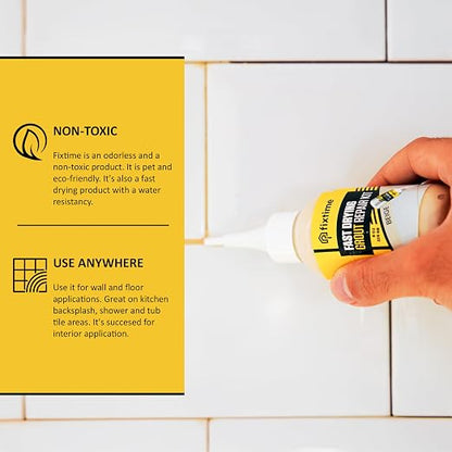 Tile Grout Repair Kit, Grout Repair Renews, Fast Drying Repait Kit, Grout Sealer - Image 4