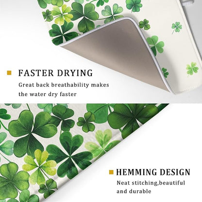 Happy St. Patrick's Day Dish Drying Mat - Image 3