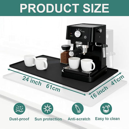 Silicone Coffee Mat, Eco-friendly, Hygienic Drying Pad, Leak-Proof and Non-Slip - Image 3