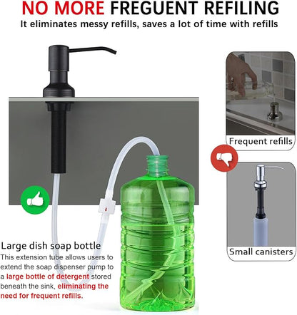 Sink Soap Dispenser Extension Tube Kit - Image 2